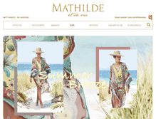 Tablet Screenshot of mathilde.se