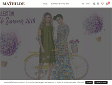 Tablet Screenshot of mathilde.ro
